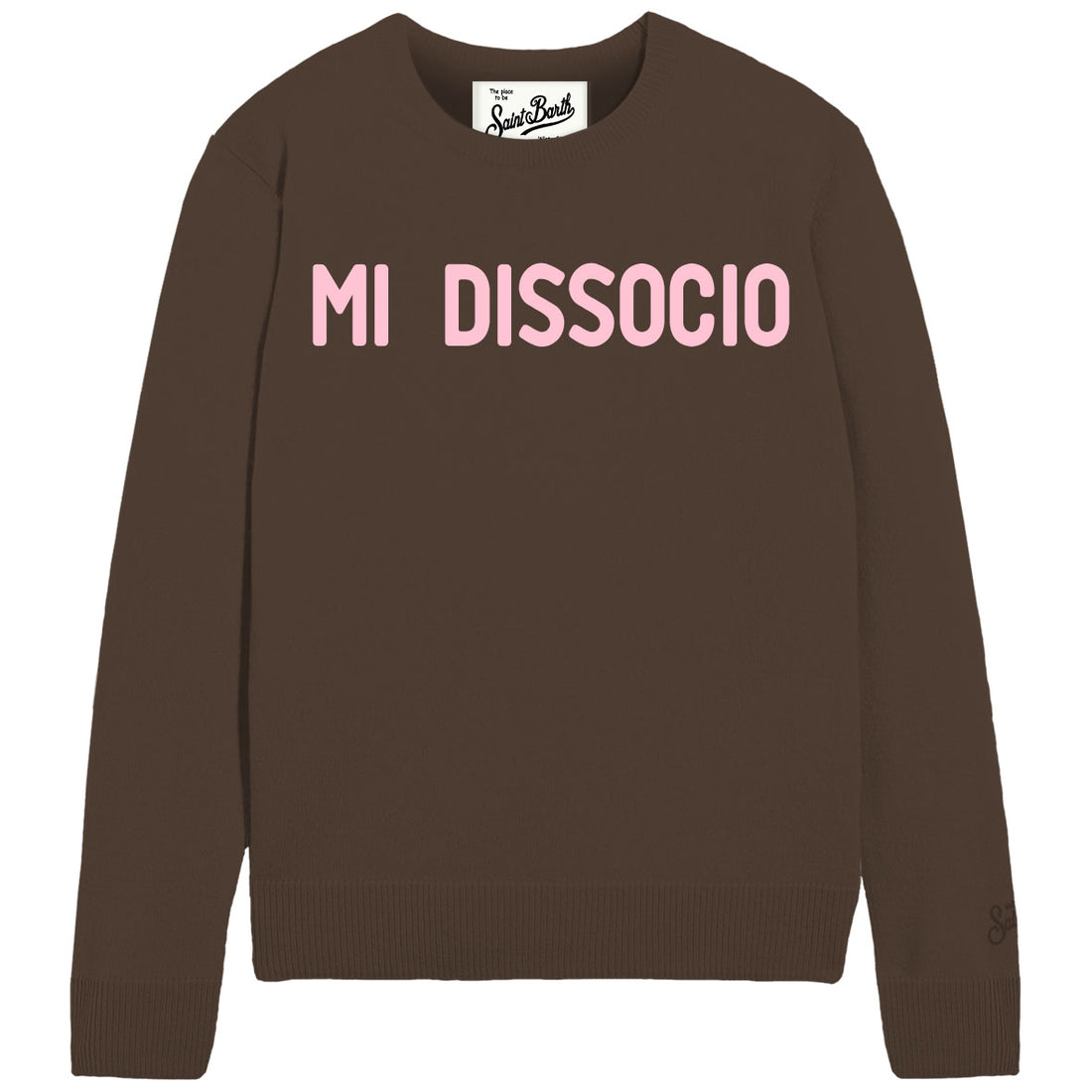 maglione new queen con ricamo NEW QUEEN 02487M MC2 SAINT BARTH 