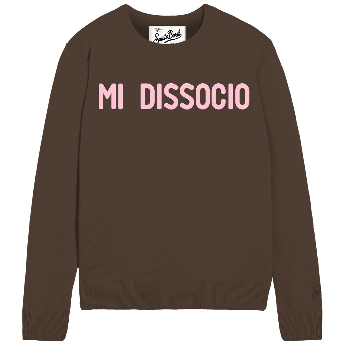 maglione new queen con ricamo NEW QUEEN 02487M MC2 SAINT BARTH 