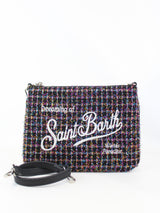 MC2 SAINT BARTH borsetta parisienne mini tweed Multicolor