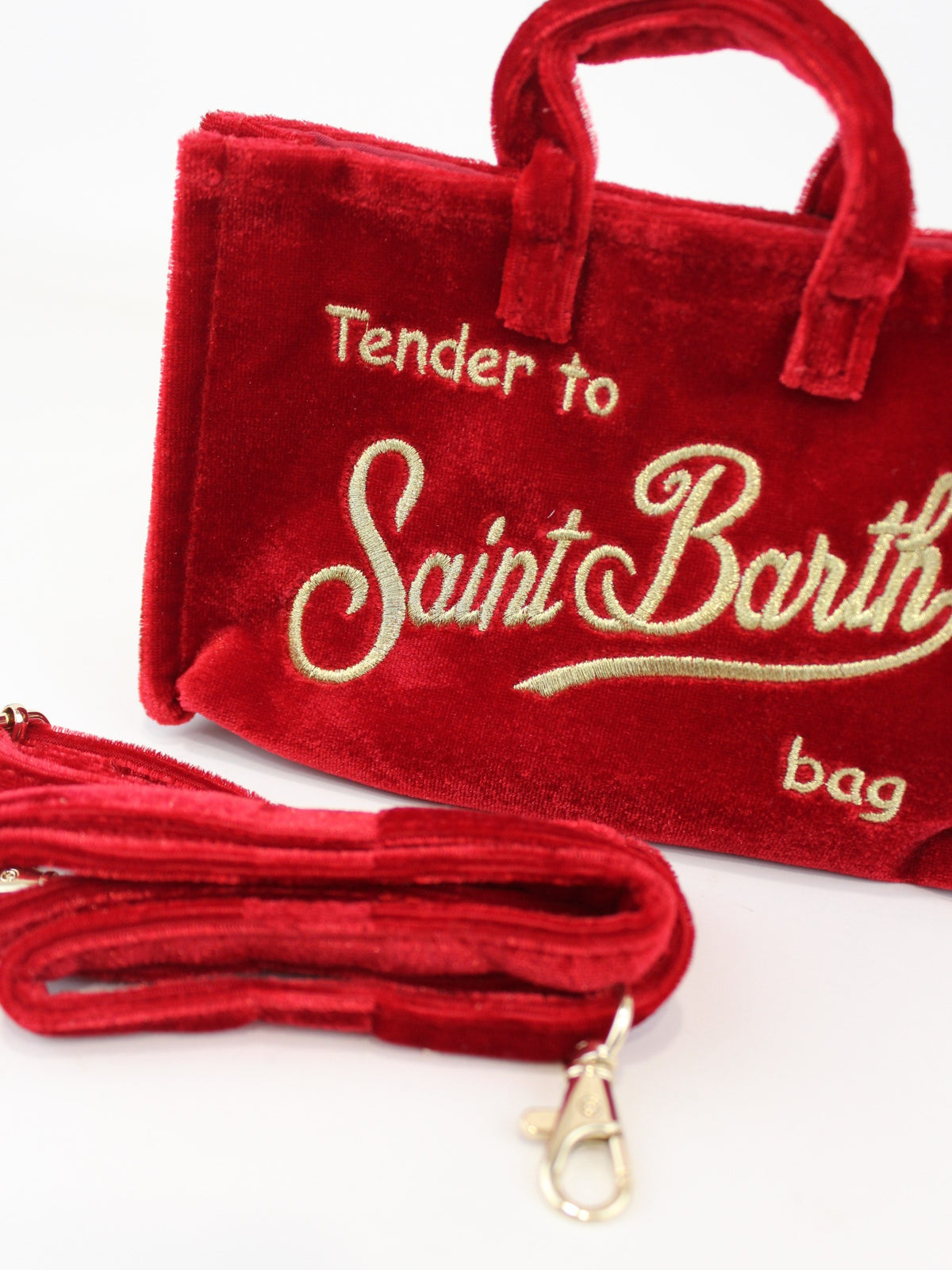 phone bag velvet PHONE BAG VELVET 02543M MC2 SAINT BARTH 