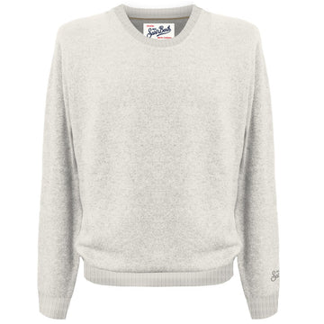 maglione in lana merino regent REGENT MERINOCASH 00023M MC2 SAINT BARTH 