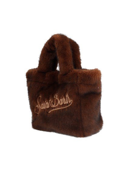 borsa vanity mini fur VANITY MINI SOFT FUR 00217M MC2 SAINT BARTH 