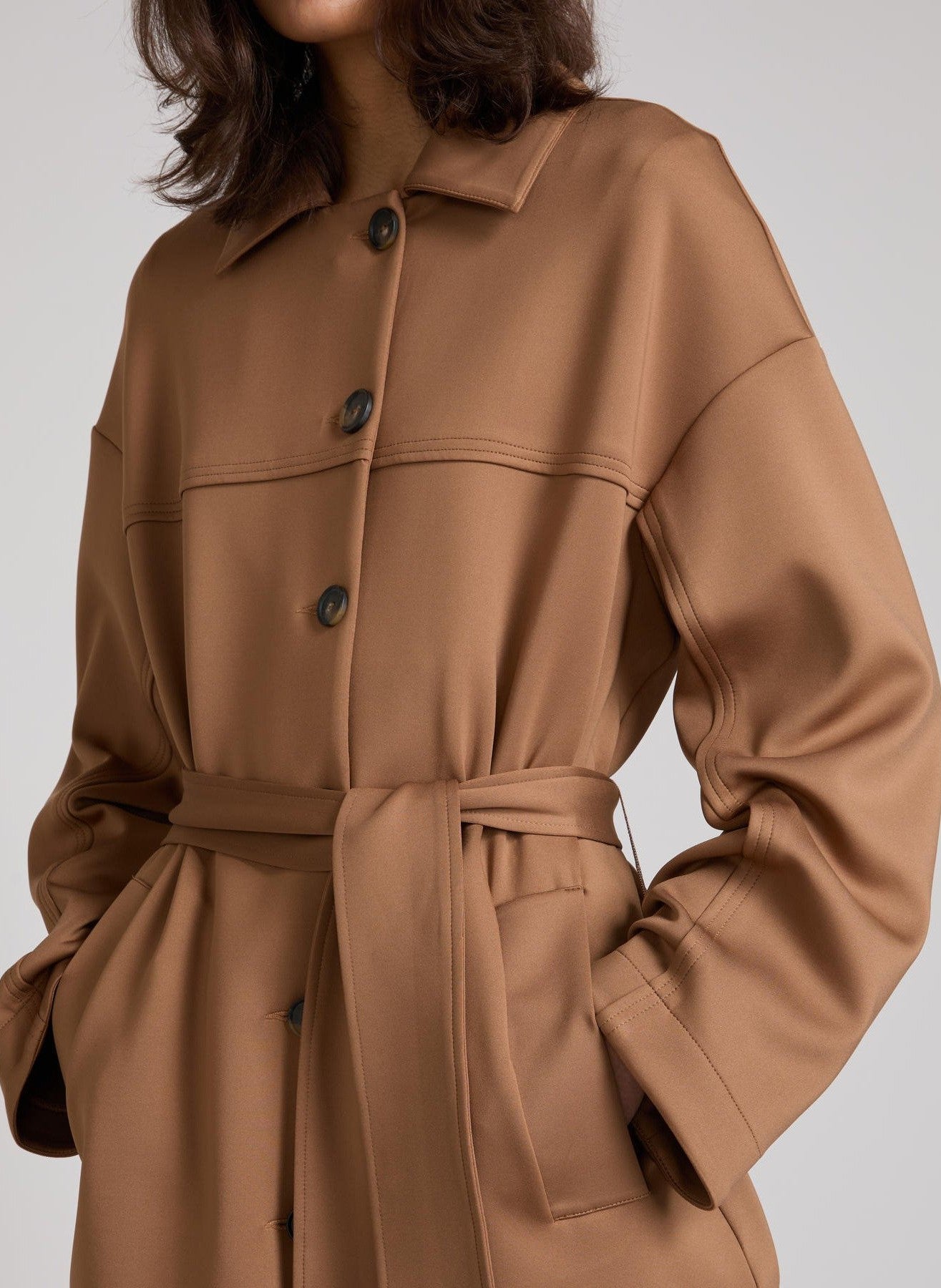 trench in jersey tecnico MMLCANAPA 002 MM MAXMARA 