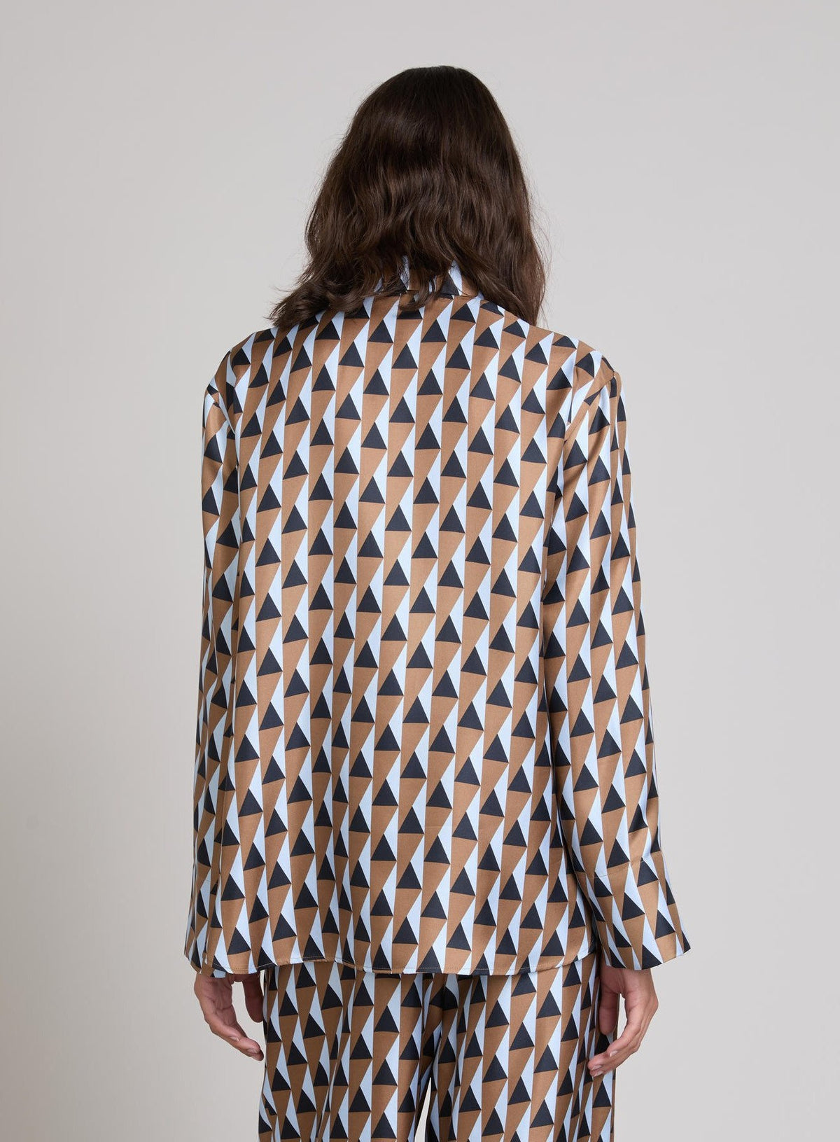 camicia in twill di pura seta MMLDISCO 001 MM MAXMARA 