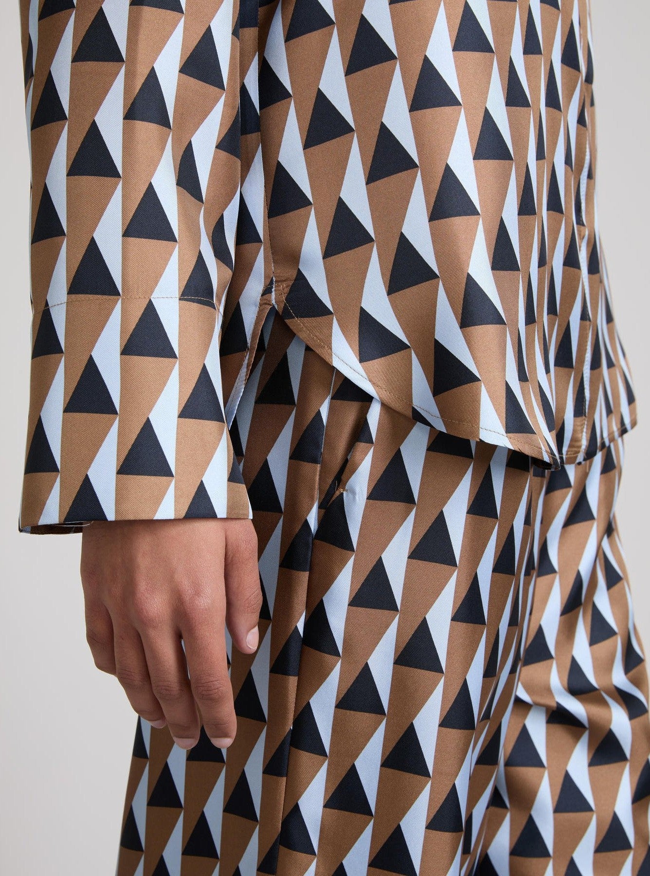 camicia in twill di pura seta MMLDISCO 001 MM MAXMARA 
