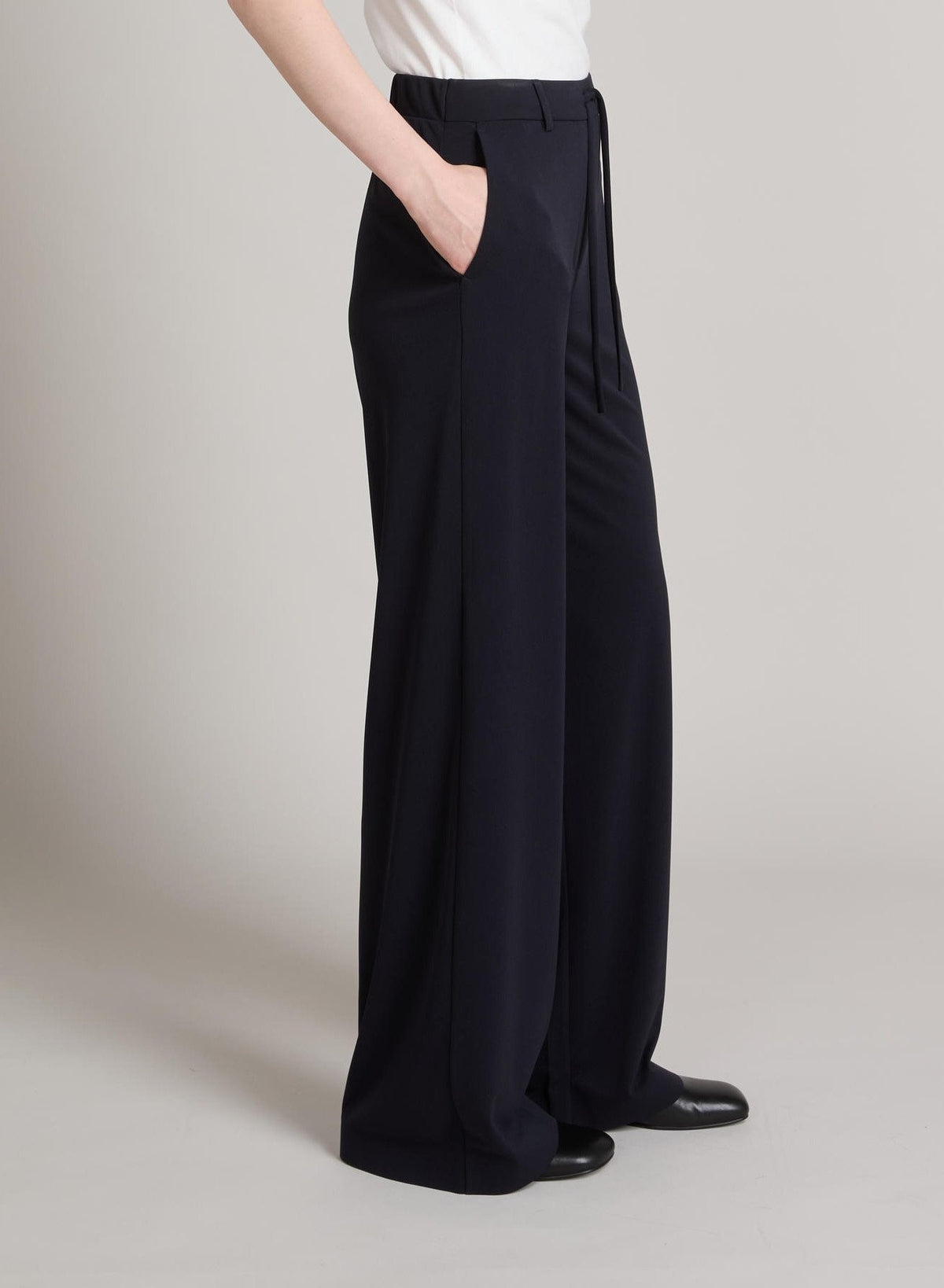 pantalone con vita elasticizzata MMLEDOTTO 002 MM MAXMARA 
