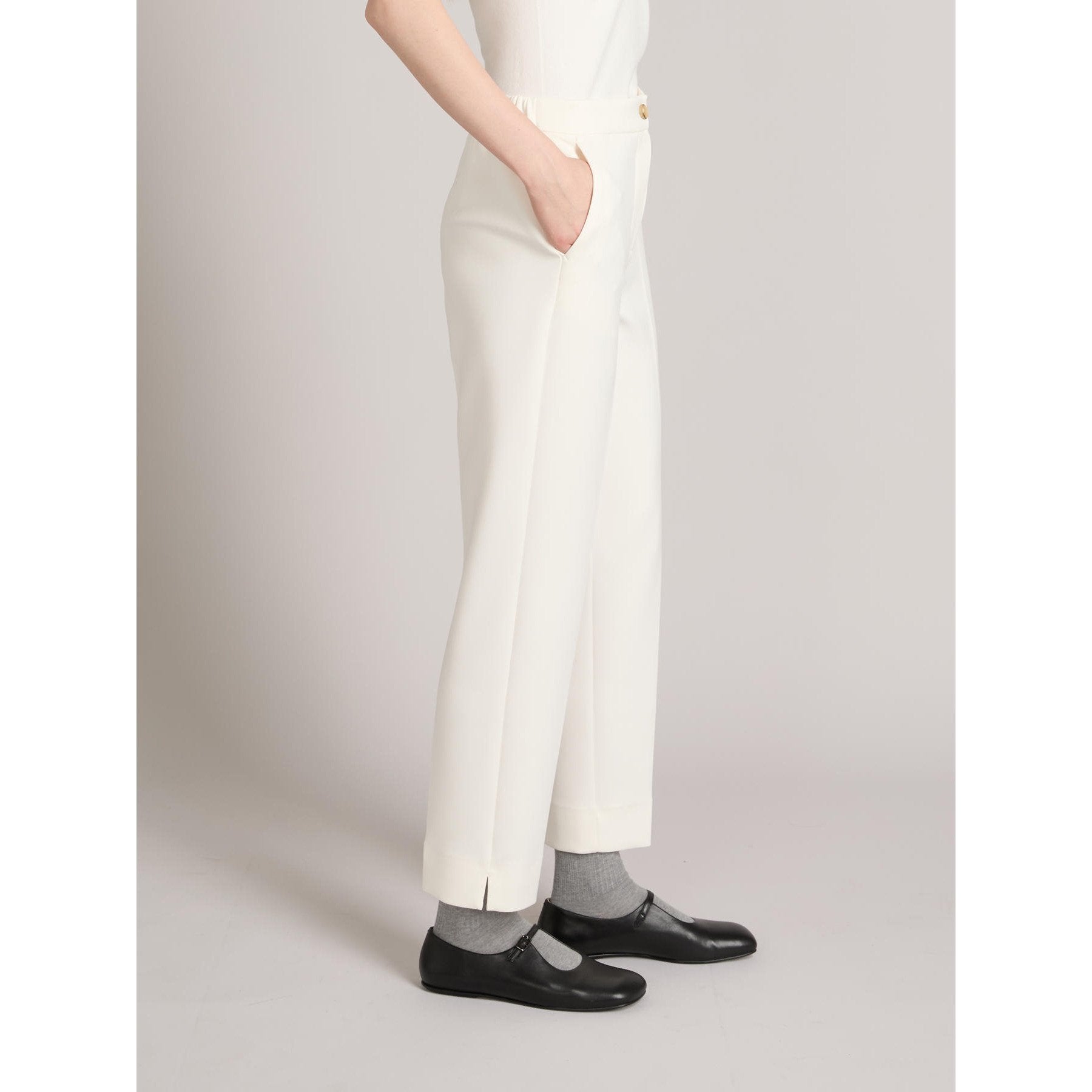 pantalone in jerse mm max mara MMLFEROCE 001 MM MAXMARA 