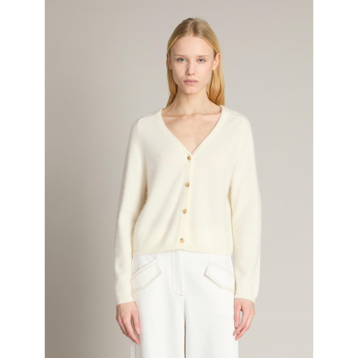 cardigan in lana e cachemire MMLFOSCO 001 MM MAXMARA 