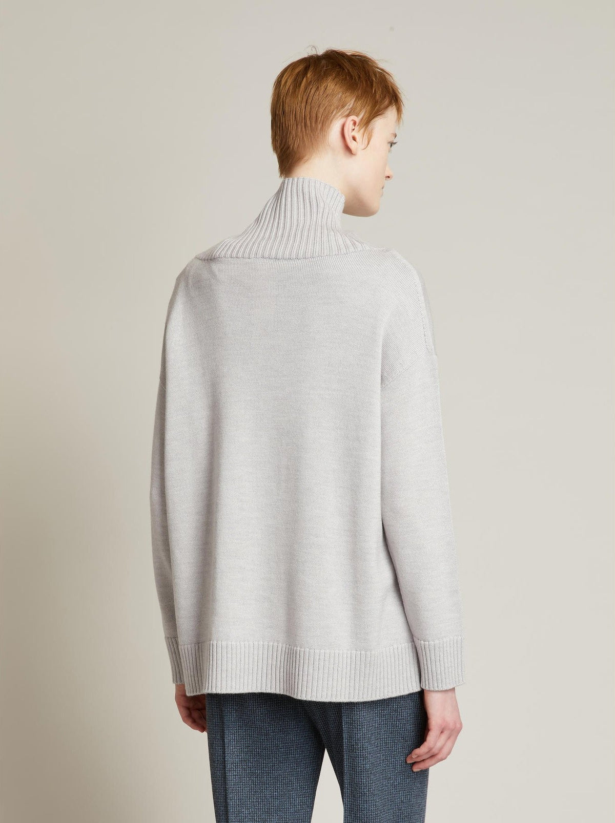 maglione collo alto in lana merino MMLMEANDRO 002 MM MAXMARA 
