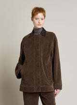 MM MAXMARA giacca in velluto a coste Marrone