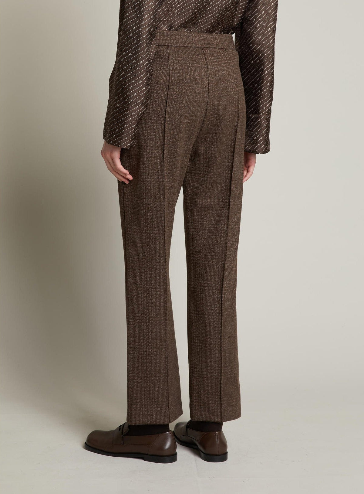 pantalone taglio cropped MMLZAMPINO 001 MM MAXMARA 