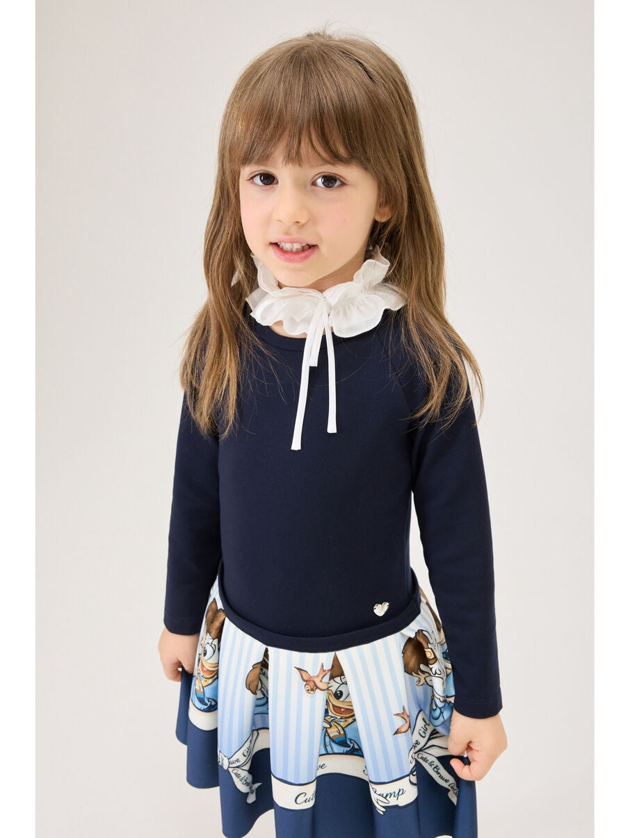 abito Monnalisa donald duck 11H915 8625 0156 MONNALISA 