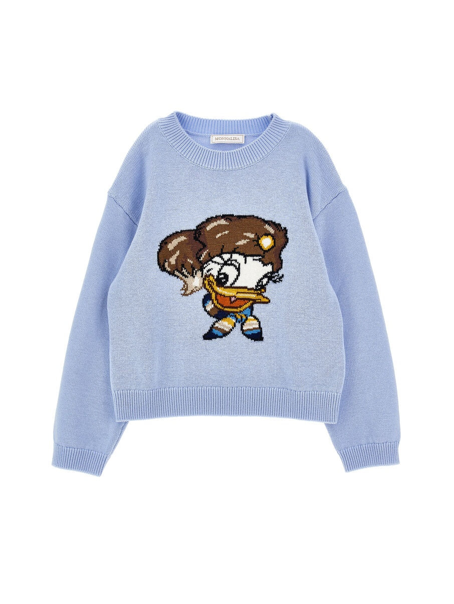 maglione con paperina 19H626 8066 0058 MONNALISA 
