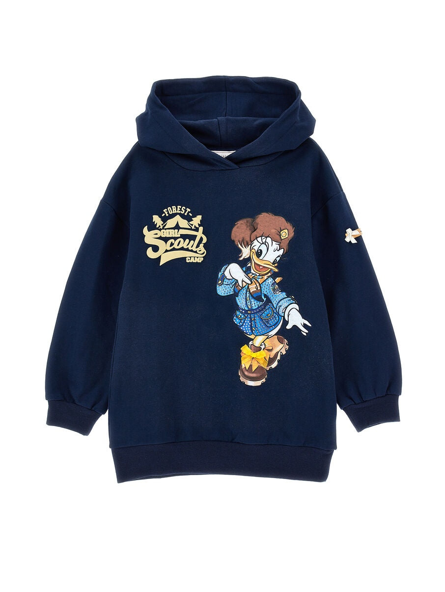 abito daisy con cappuccio 19H914 8030 0056 MONNALISA 