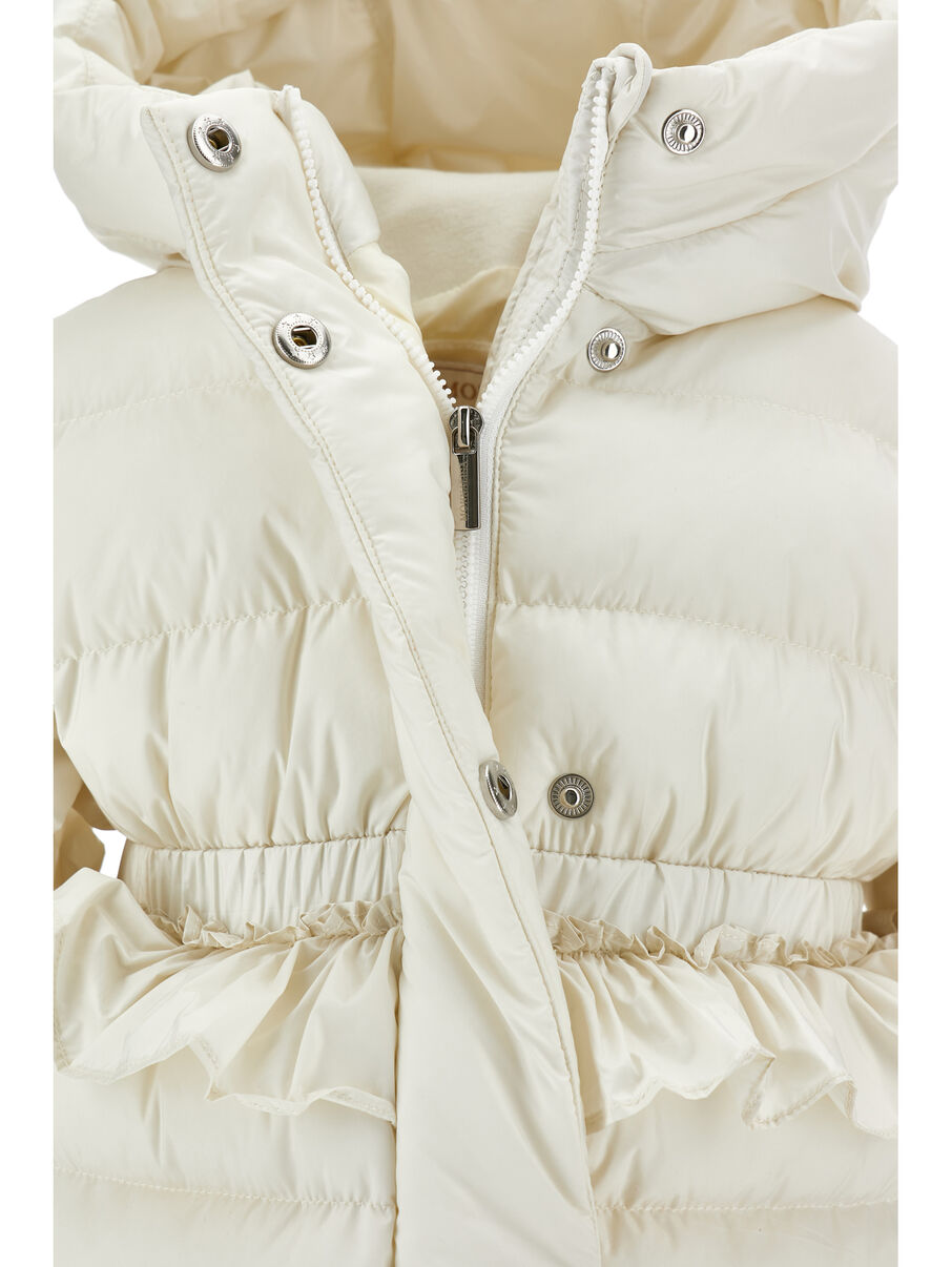 piumino con rouches 37H101 8020 0001 MONNALISA 