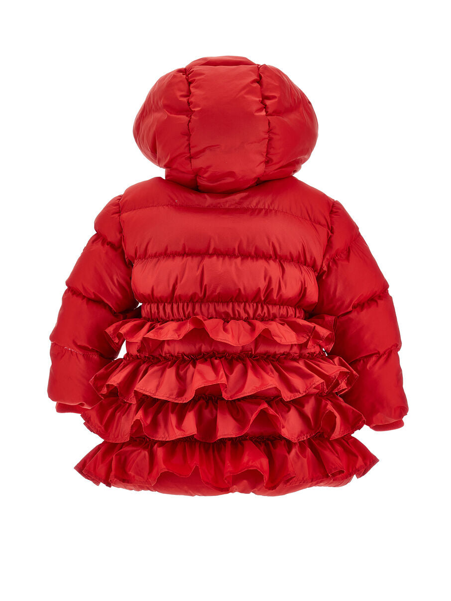 piumino con rouches 37H101 8020 0043 MONNALISA 