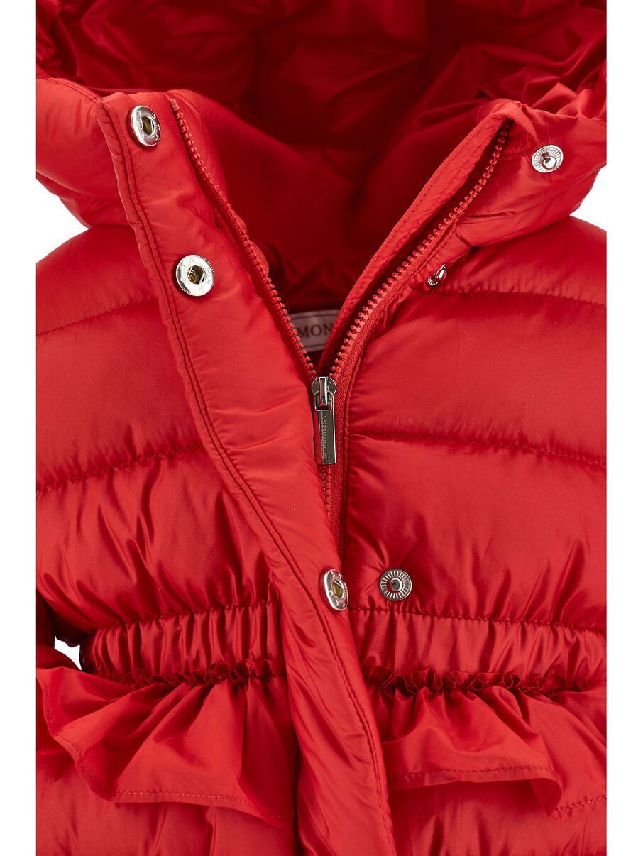 piumino con rouches 37H101 8020 0043 MONNALISA 