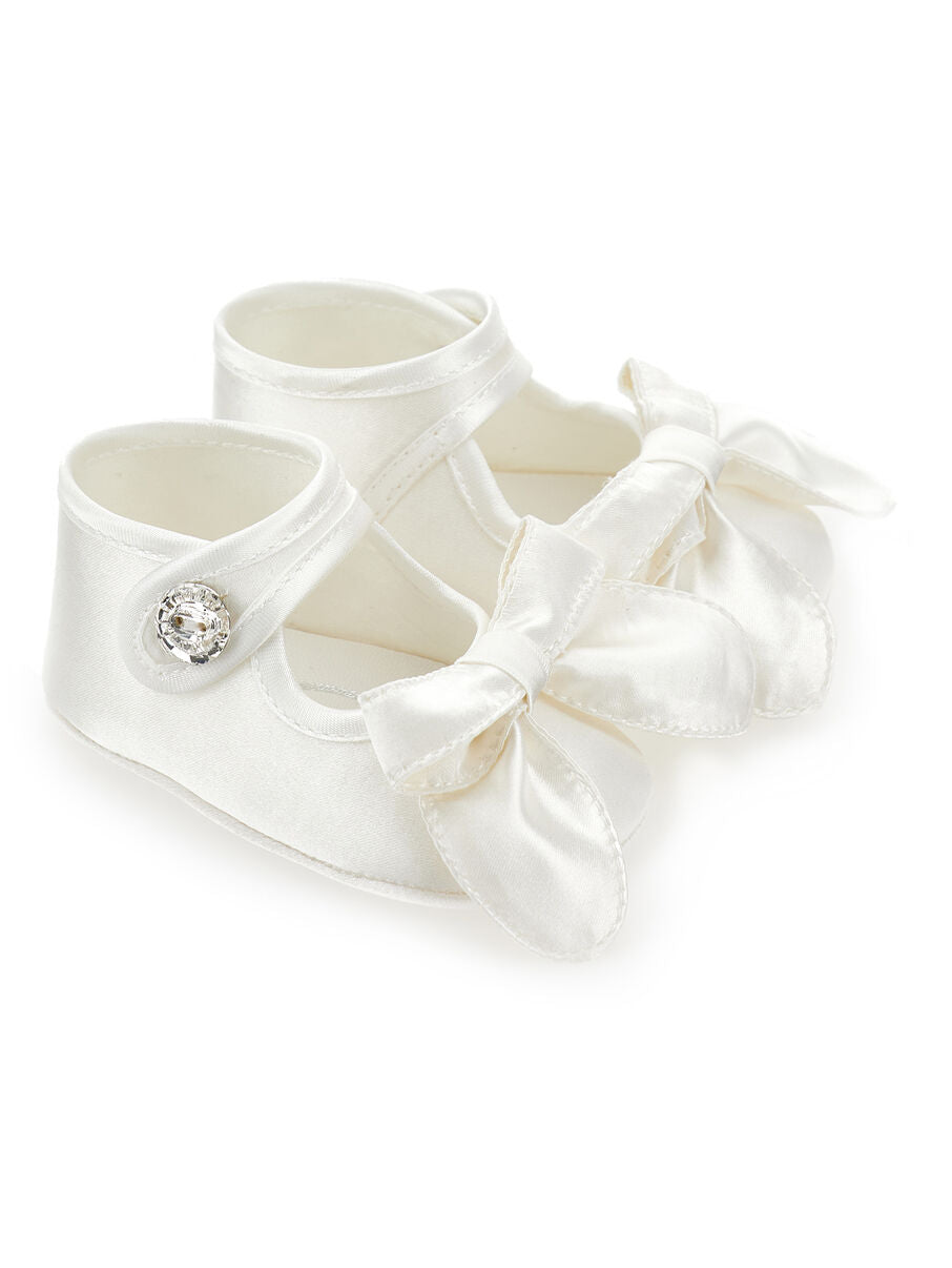 ballerine con fiocco duchesse cristallo 73H002 8130 0001 MONNALISA 