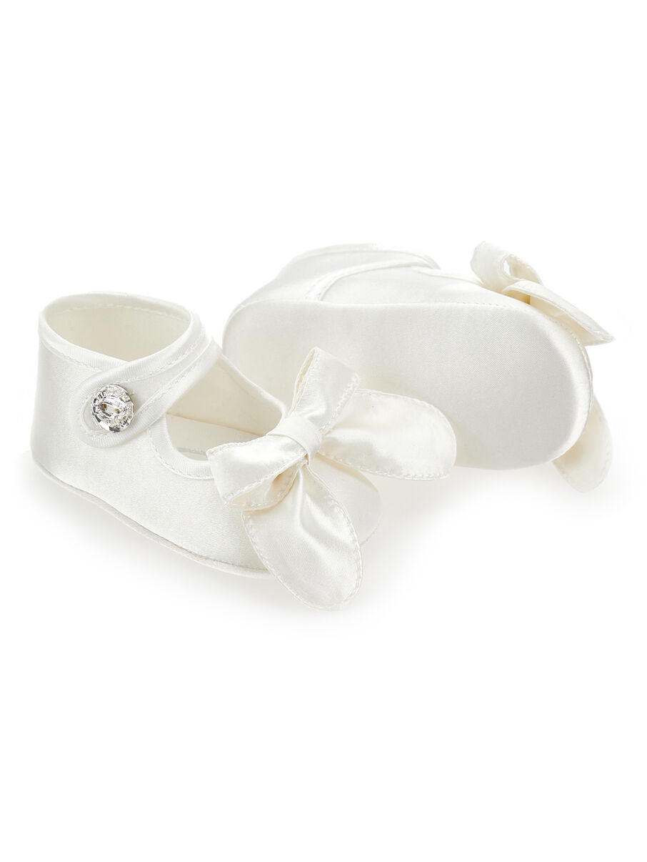 ballerine con fiocco duchesse cristallo 73H002 8130 0001 MONNALISA 