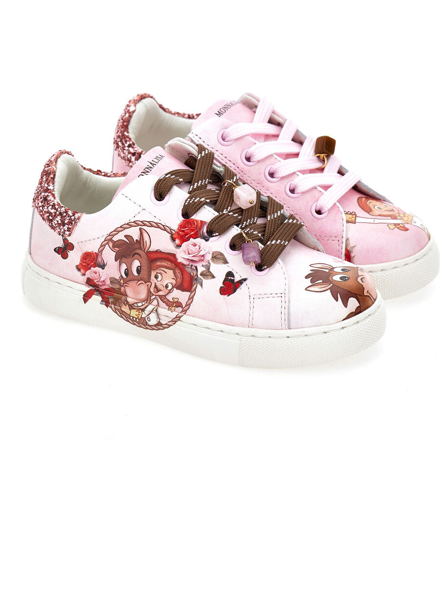 sneakers jessie glitter 8CH003 8771 094F MONNALISA 