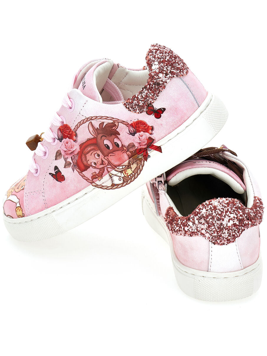 sneakers jessie glitter 8CH003 8771 094F MONNALISA 
