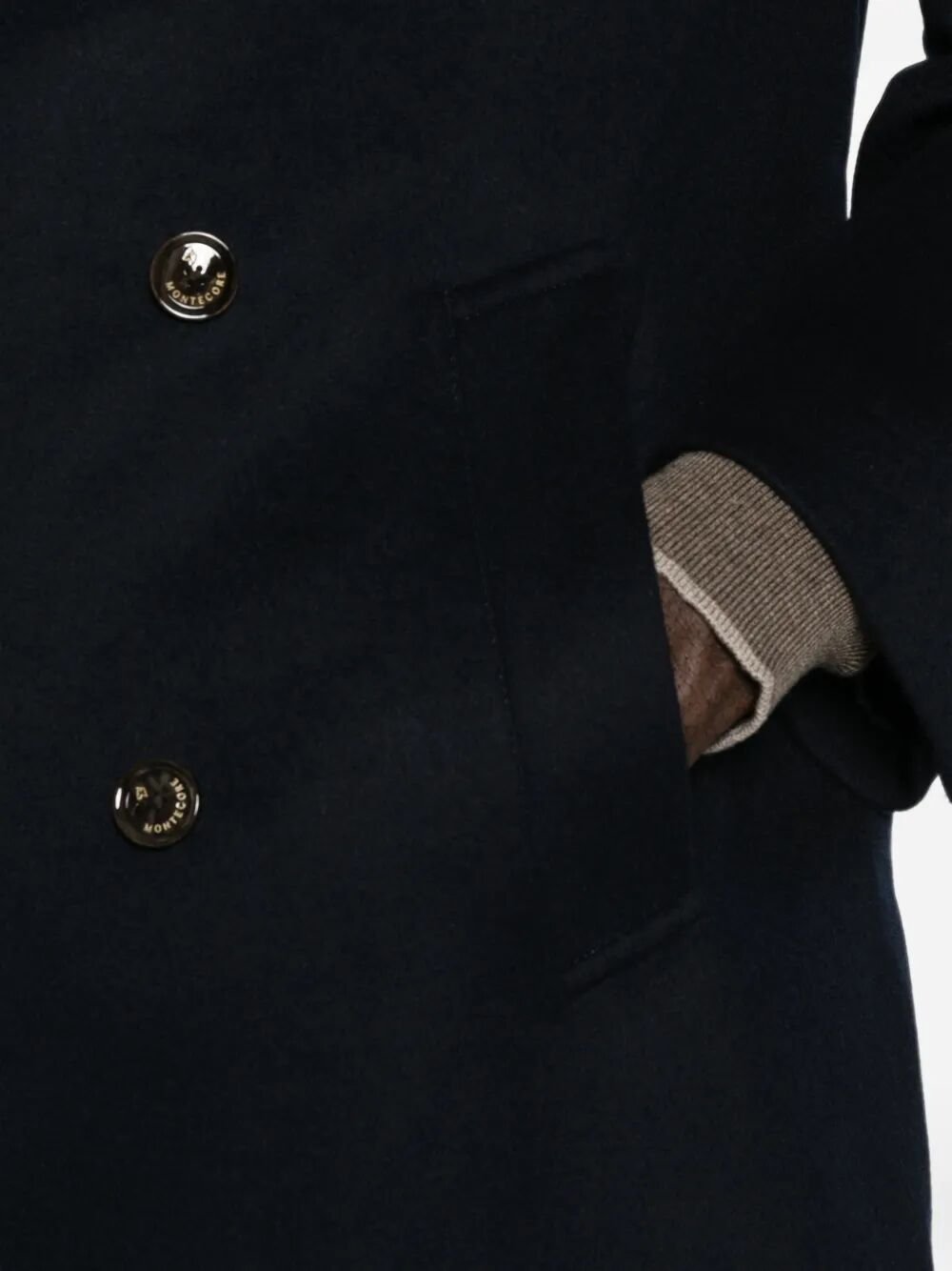cappotto lungo doppiopetto F11MUC1033 384-89 MONTECORE 