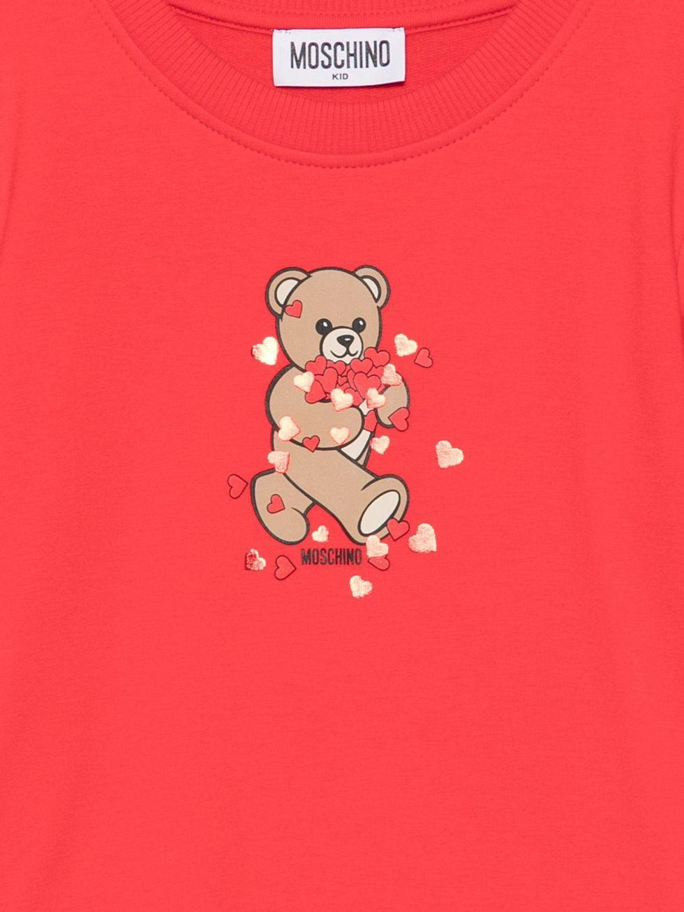 abito con dettaglio teddy bear HAV0H7 LDA63 50109 MOSCHINO KIDS 