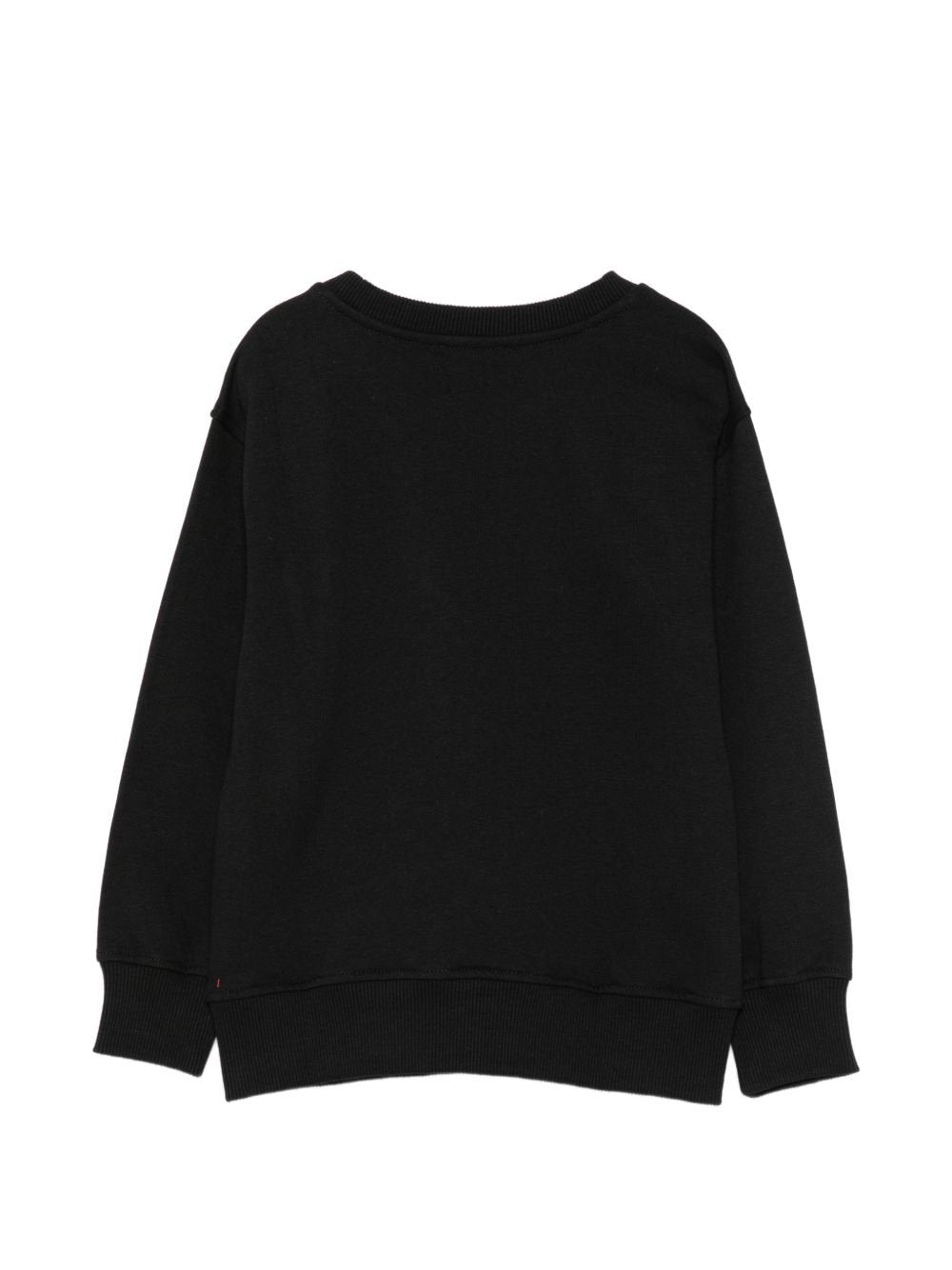felpa con logo sul davanti HMF09P LCA92 60100 MOSCHINO KIDS 