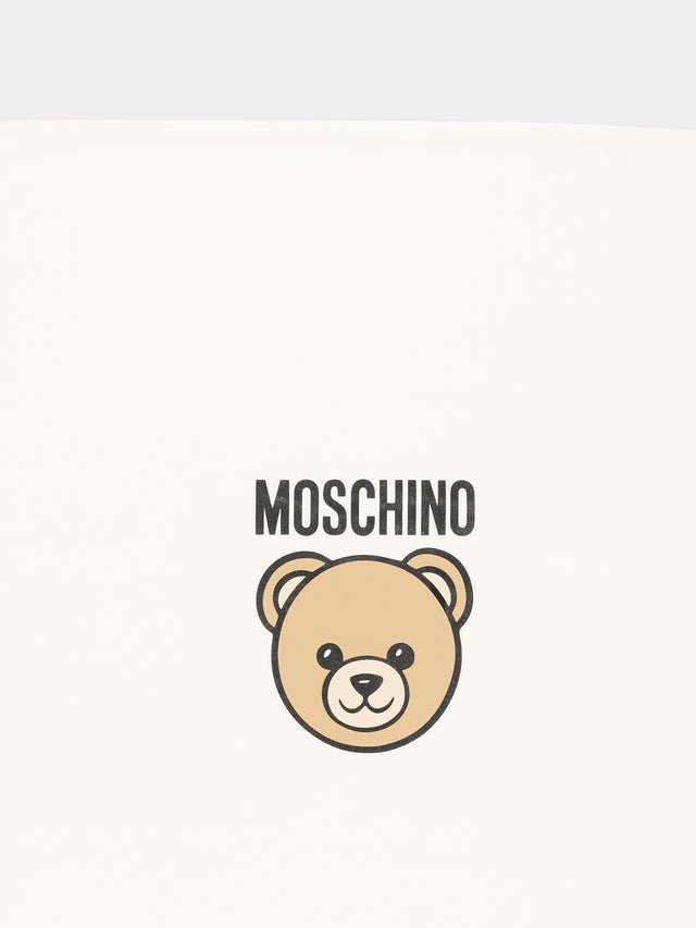 coperta neonato teddy bear MUB00O LCA40 10063 MOSCHINO KIDS 