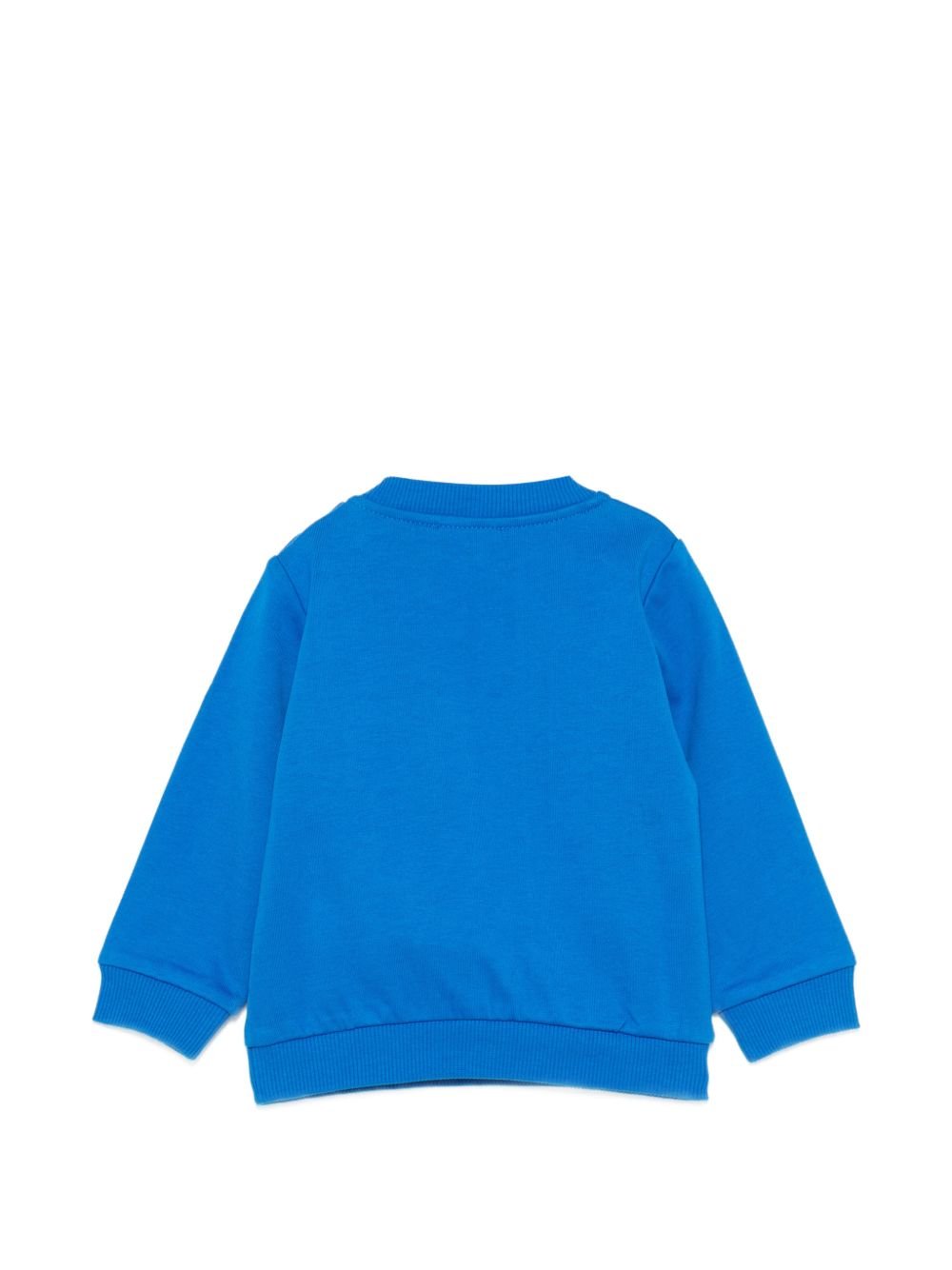 felpa con logo rotondo MUF06J LCA83 40157 MOSCHINO KIDS 