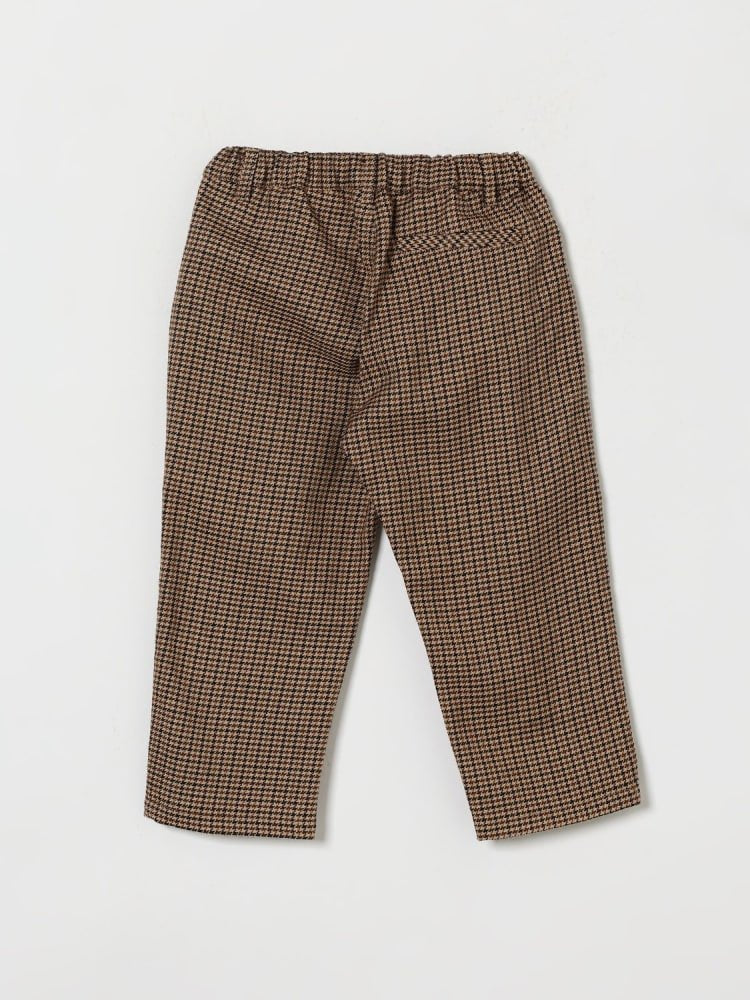 pantalone motivo pied de poule MUP061 LZE11 86805 MOSCHINO KIDS 