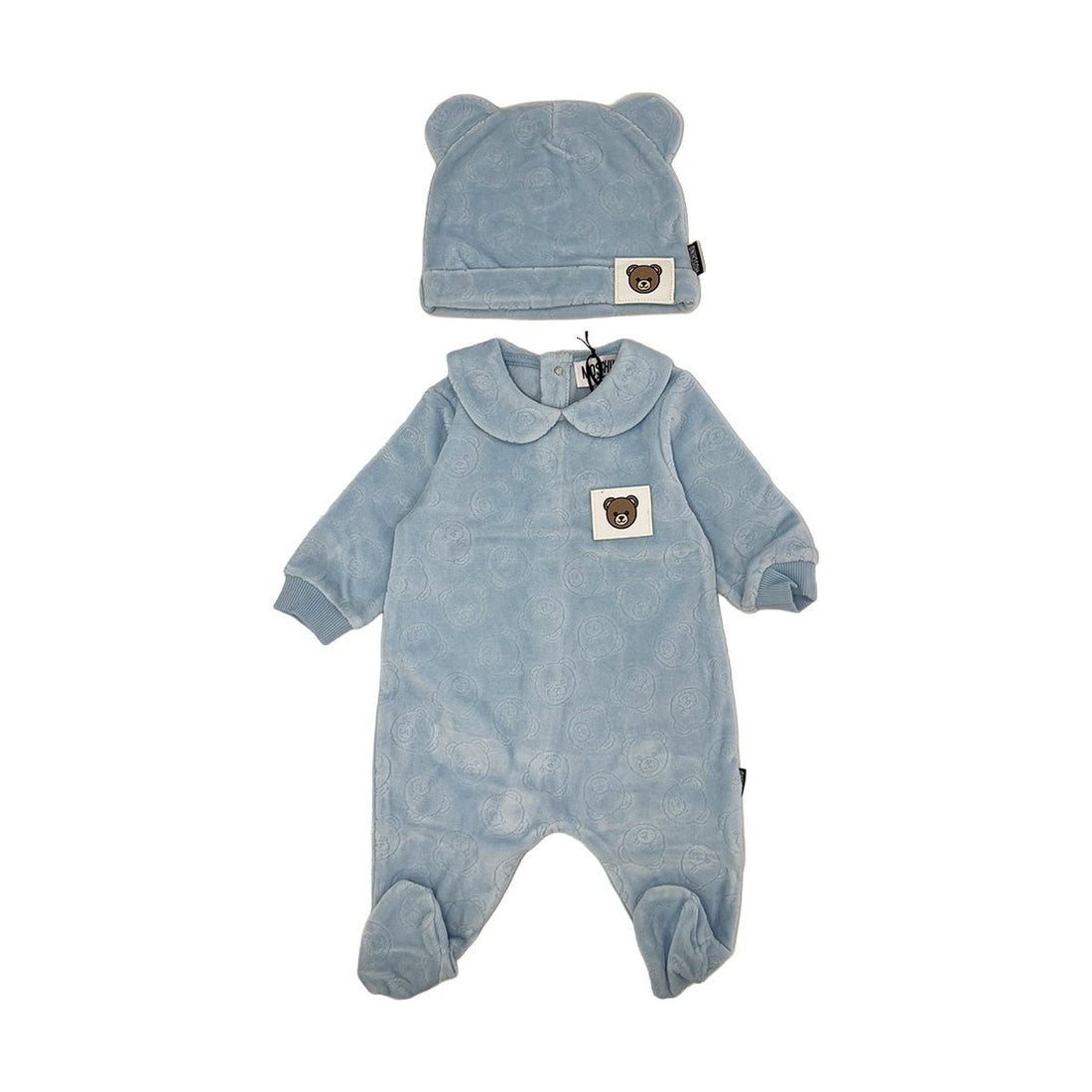 completino due pezzi teddy MUY09E LGB12 40304 MOSCHINO KIDS 