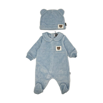 completino due pezzi teddy MUY09E LGB12 40304 MOSCHINO KIDS 