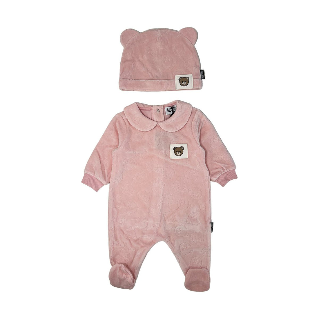 completino due pezzi teddy MUY09E LGB12 50209 MOSCHINO KIDS 