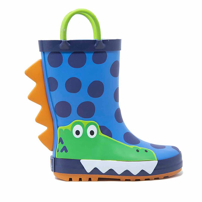 stivaletto antipioggia coccodrillo BOOT 001-028 BLUE MR. TIGGLE 