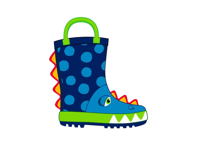 stivaletto antipioggia draghetto BOOT 001-031 BLUE MR. TIGGLE 
