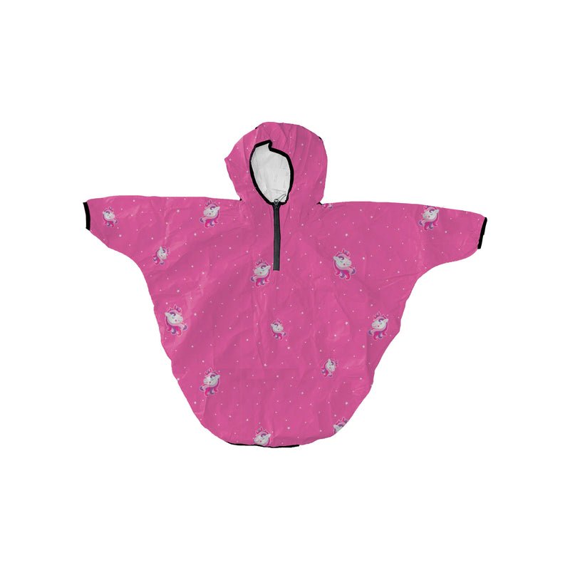 kway unicorno e stelle R-CAPE 100-036 PINK MR. TIGGLE 