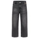 MSGM KIDS Jeans in denim Grigio