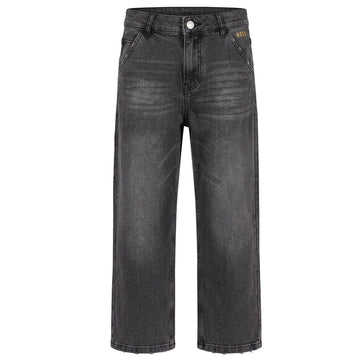Jeans in denim F6MSJBDP224 102 GRIGIO SCURO MSGM KIDS 