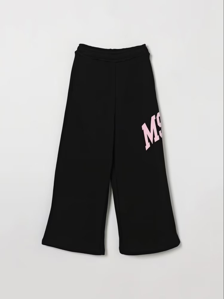 pantalone jogger F6MSJGFP040 110 NERO MSGM KIDS 