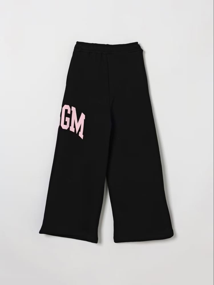 pantalone jogger F6MSJGFP040 110 NERO MSGM KIDS 