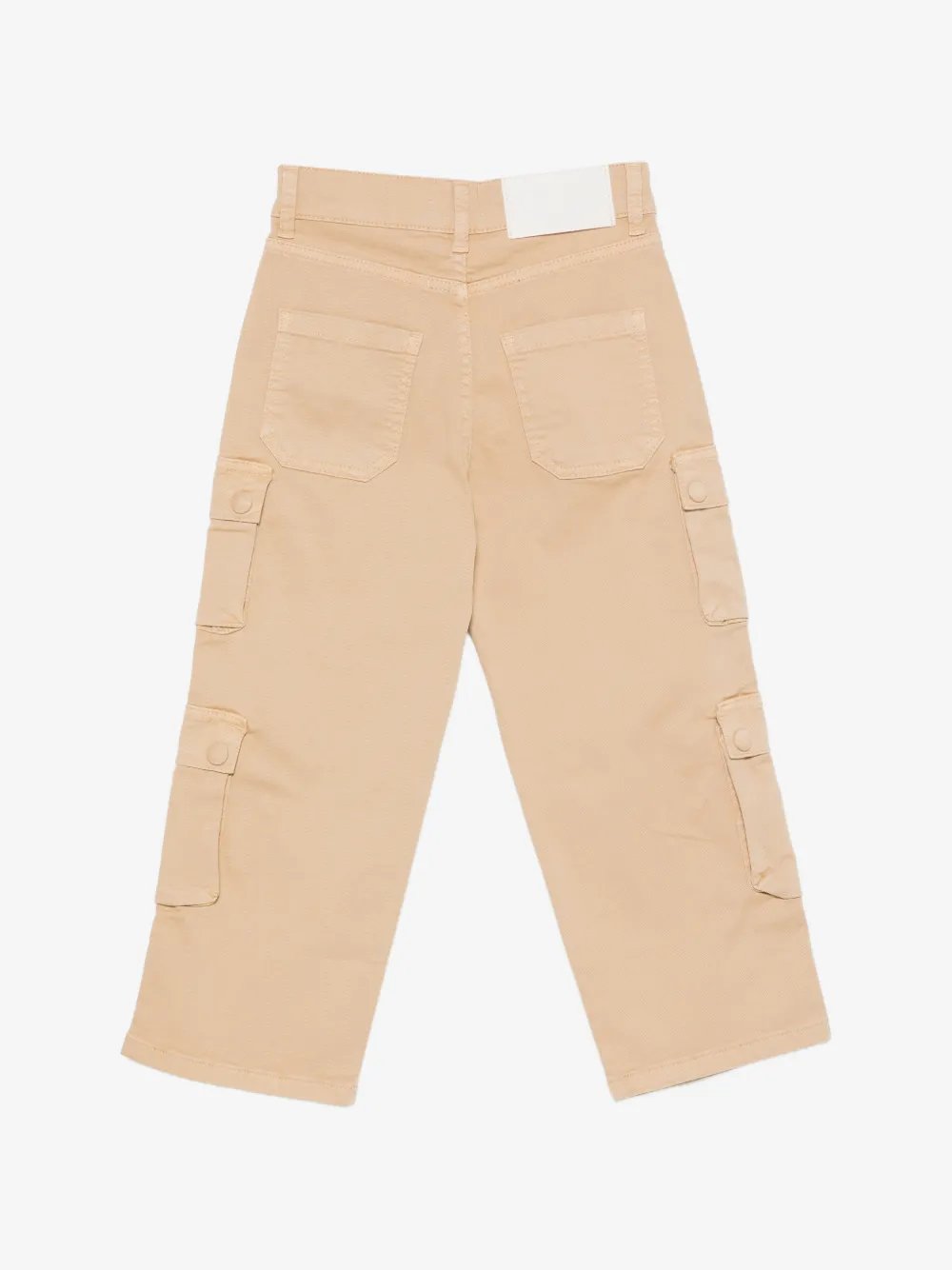 pantalone cargo con logo F6MSJGPA055 MS030 CAMEL INCENSE MSGM KIDS 