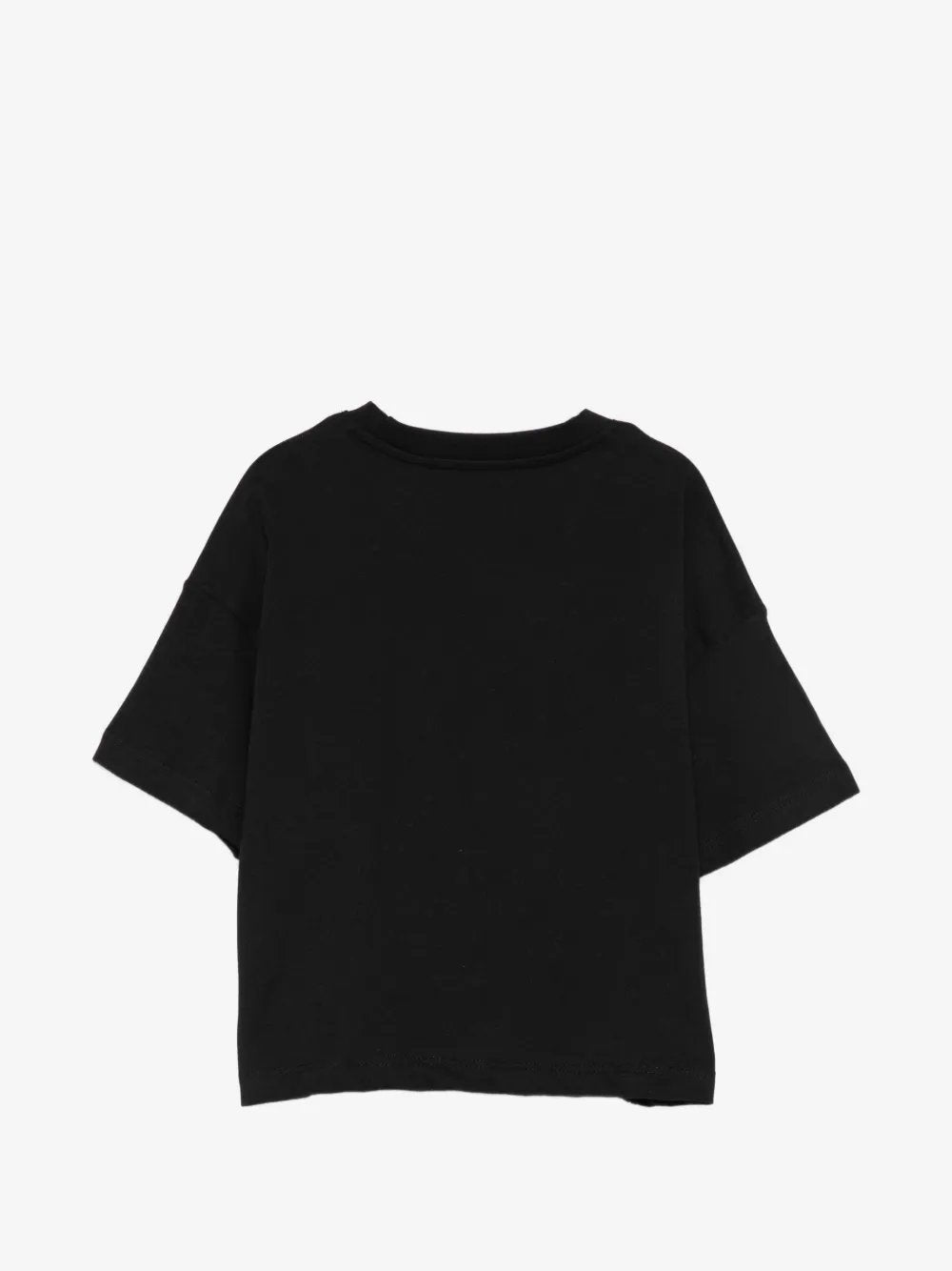 t-shirt con logo F6MSJGTH046 110 NERO MSGM KIDS 