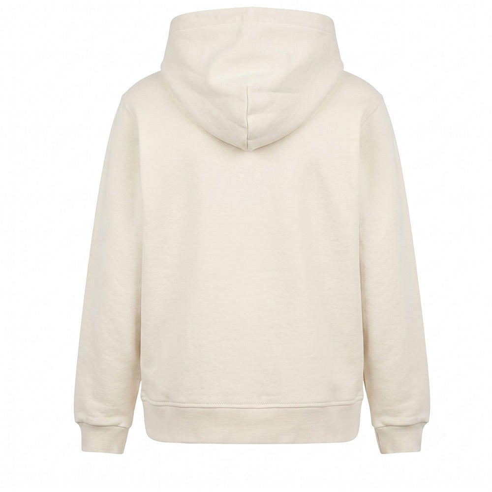 felpa cappuccio con logo F6MSJUHS011 013 CREAM MSGM KIDS 