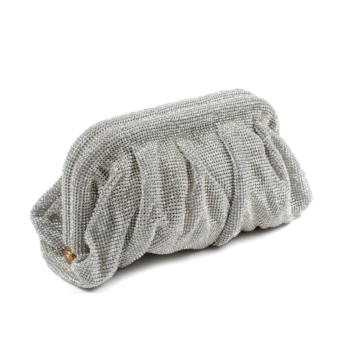 clutch carate con micro cristalli CARATE ARGENTO ODI' ODI' 