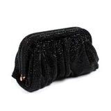 ODI' ODI' clutch carate con micro cristalli Nero