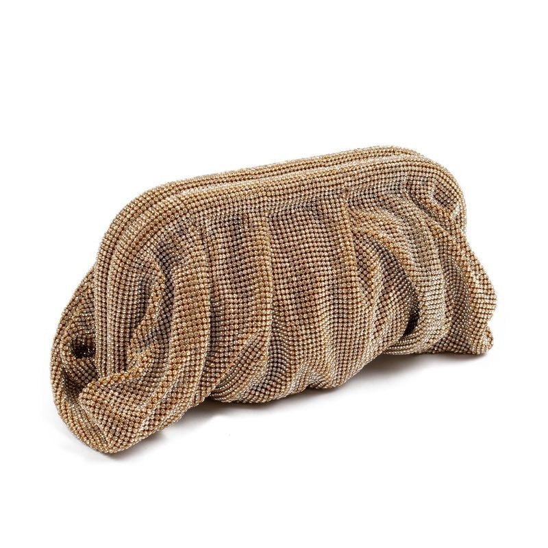 clutch carate con micro cristalli CARATE ORO ODI' ODI' 