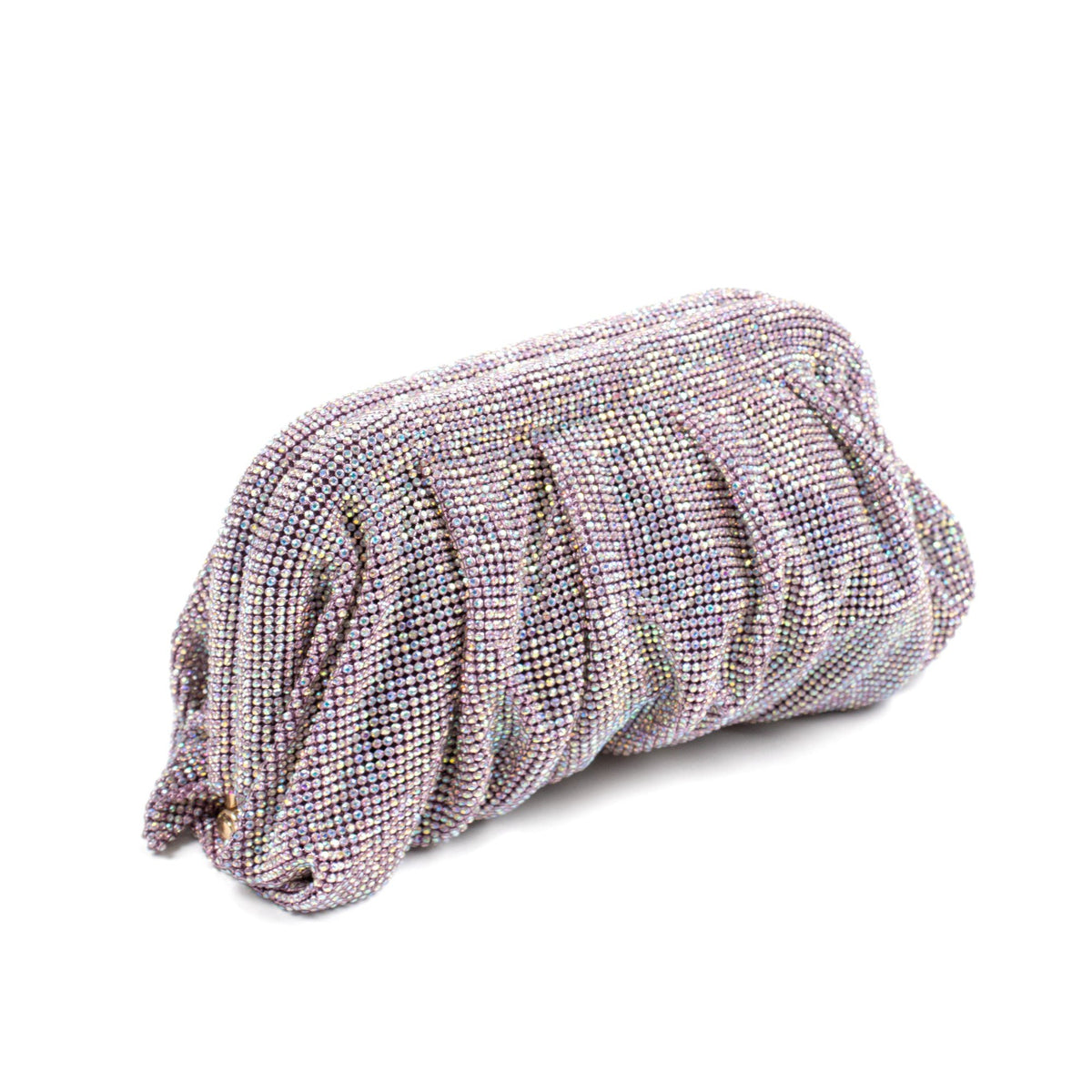 clutch carate con micro cristalli CARATE VIOLA ODI' ODI' 