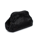 ODI' ODI' clutch con micro cristalli Nero