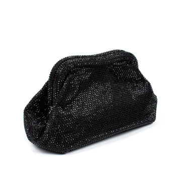 clutch con micro cristalli PERGINE NERO ODI' ODI' 